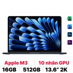 Macbook Air M3 13 inch 2024 16GB - 512GB | Chính hãng Apple Việt Nam main image