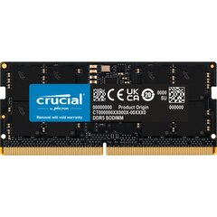 RAM Crucial CT16G48C40S5 16GB (1x16) DDR5-4800 SODIMM CL40 (CT16G48C40S5) main image