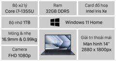 Laptop ASUS Exptertbook B9403CVA-KM0351X main image