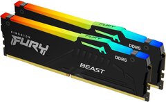 RAM Kingston FURY Beast RGB 64GB (2x32) DDR5-6000 CL30 (KF560C30BBAK2-64) main image