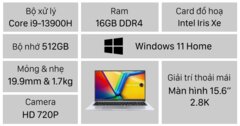 Laptop ASUS Vivobook 15 OLED A1505VA-MA469W main image