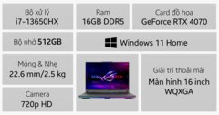 Laptop Asus ROG Strix G16 G614JI-N4125W main image