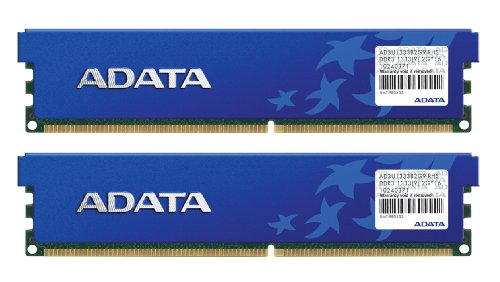 RAM ADATA AD3U1333B2G9-DRH 4GB (2x2) DDR3-1333 CL9 (AD3U1333B2G9-DRH) slide image 0