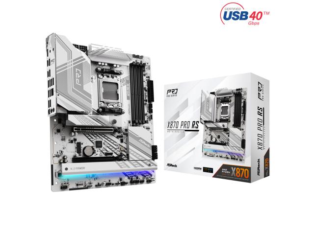 Bo mạch chủ ASRock X870 Pro RS ATX AM5 slide image 0