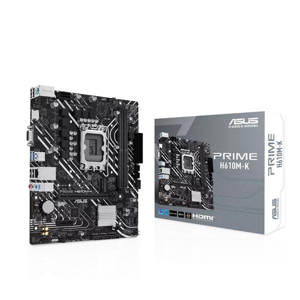 Bo mạch chủ Asus PRIME H610M-K Micro ATX LGA1700 slide image 0