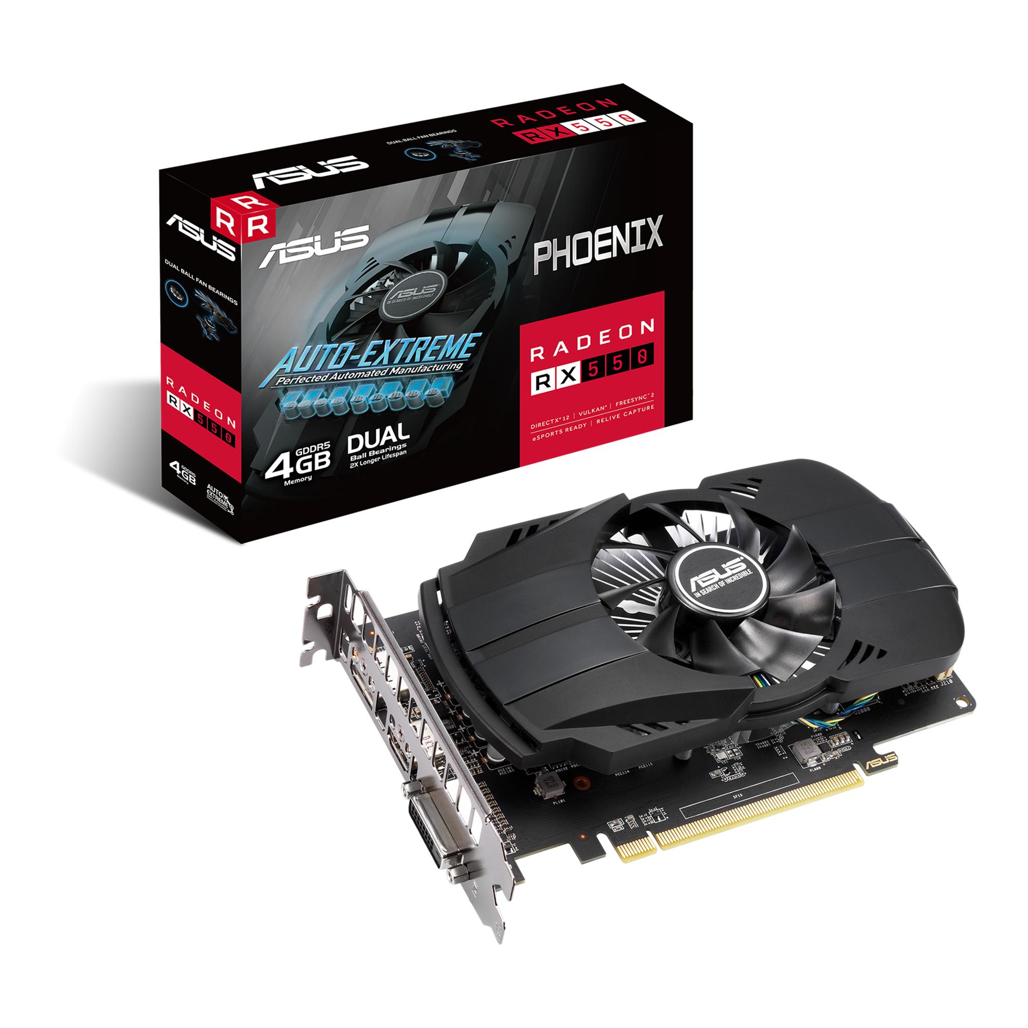 Card đồ họa Asus Phoenix EVO Radeon RX 550 - 512 4GB slide image 5