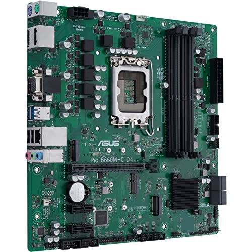 Bo mạch chủ Asus Pro B660M-C D4-CSM Micro ATX LGA1700 slide image 1