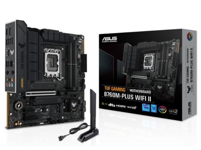 Bo mạch chủ Asus TUF GAMING B760M-PLUS WIFI II Micro ATX LGA1700 slide image 4