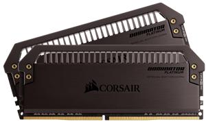 RAM Corsair Dominator Platinum Blackout 32GB (2x16) DDR4-3200 CL14 (CMD32GX4M2C3200C14M) slide image 0