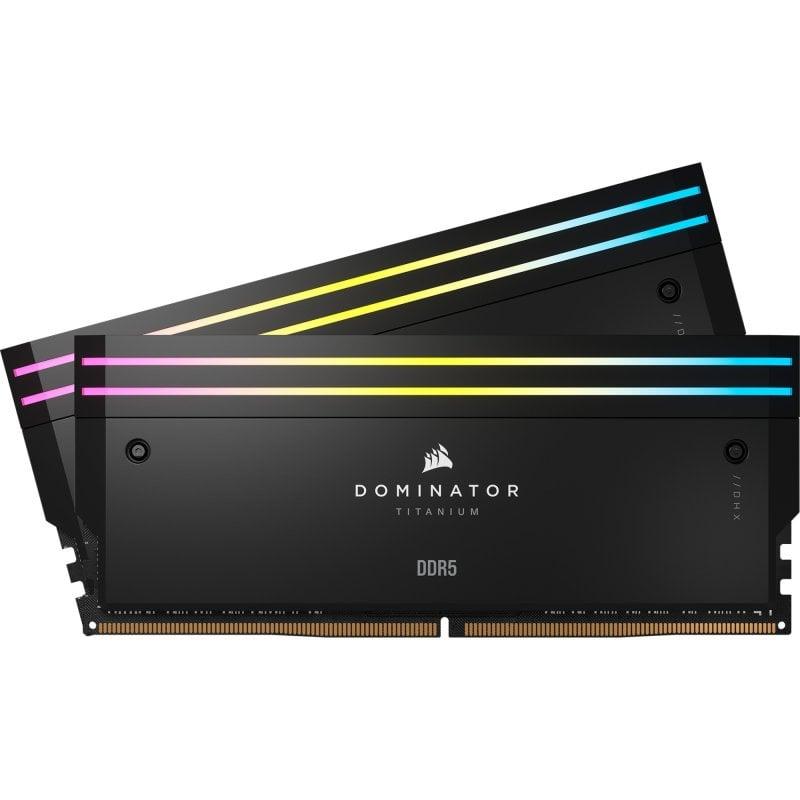 RAM Corsair Dominator Titanium 64GB (2x32) DDR5-6600 CL32 (CMP64GX5M2X6600C32) slide image 0