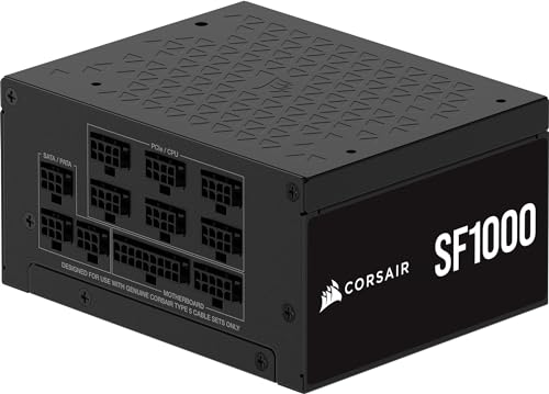 Nguồn máy tính Corsair SF1000 (2024) 1000W 80+ Platinum SFX slide image 0