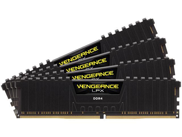 RAM Corsair Vengeance LPX 16GB (4x4) DDR4-3000 CL16 (CMK16GX4M4C3000C16) slide image 0