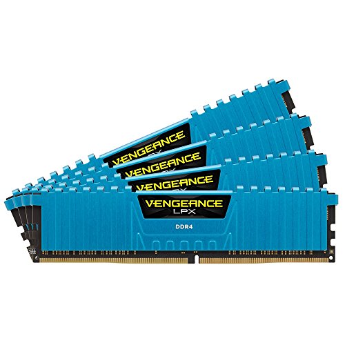 RAM Corsair Vengeance LPX 32GB (4x8) DDR4-2400 CL14 (CMK32GX4M4A2400C14B) slide image 1