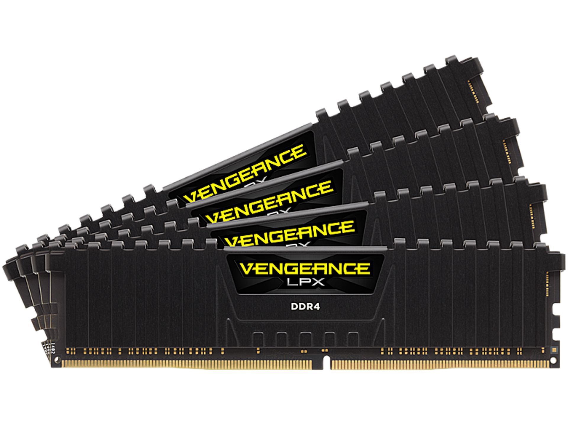 RAM Corsair Vengeance LPX 64GB (4x16) DDR4-3000 CL16 (CMK64GX4M4C3000C16) slide image 0