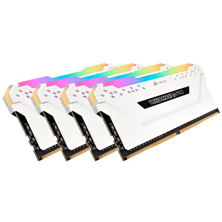 RAM Corsair Vengeance RGB Pro 32GB (4x8) DDR4-3000 CL15 (CMW32GX4M4C3000C15W) slide image 1
