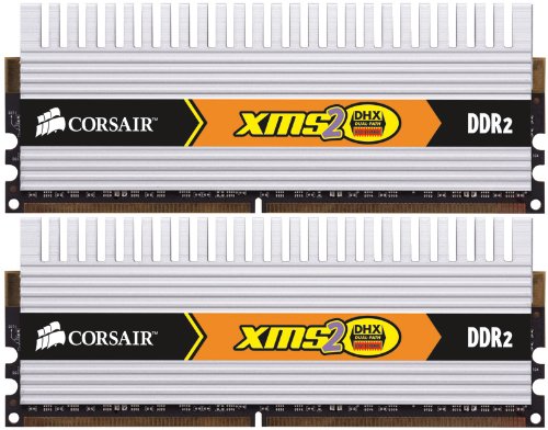 RAM Corsair XMS2 2GB (2x1) DDR2-800 CL5 (TWIN2X2048-6400C5DHX) slide image 0