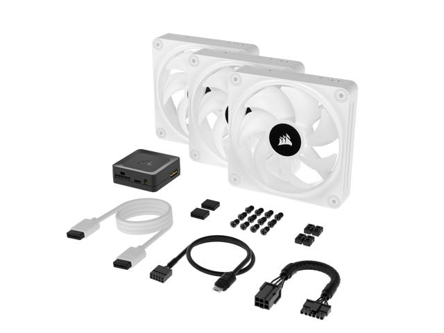 Fan máy tính Corsair iCUE LINK QX120 RGB Starter Kit 3-Pack 120mm slide image 8