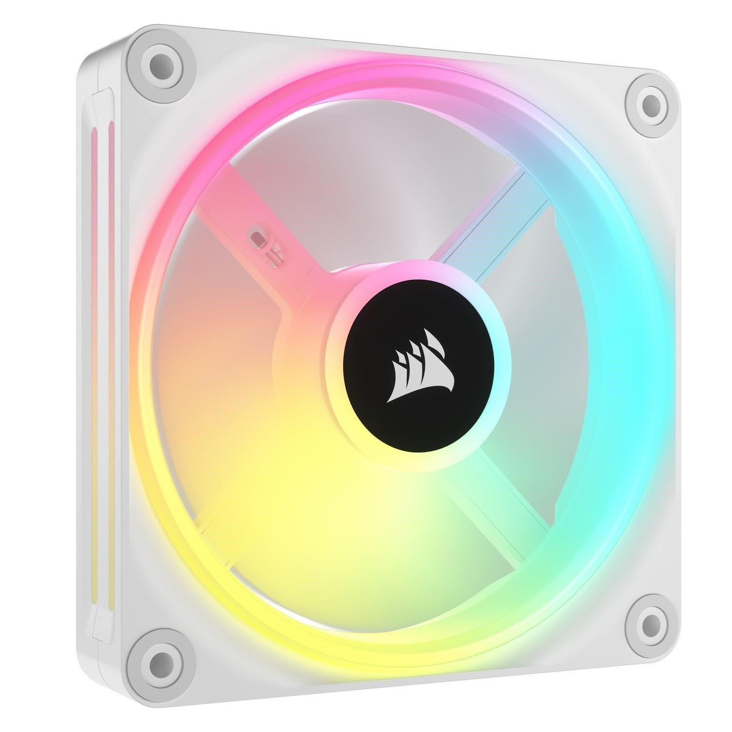 Fan máy tính Corsair iCUE LINK QX120 RGB Starter Kit 3-Pack 120mm slide image 2