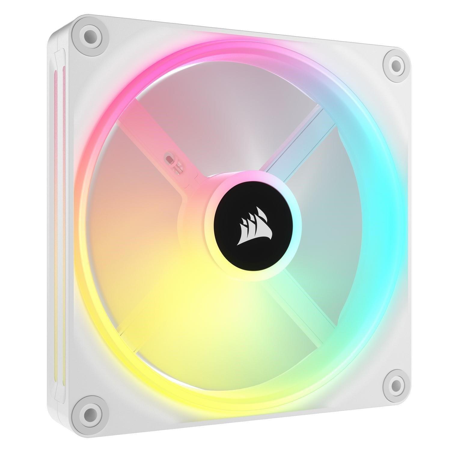 Fan máy tính Corsair iCUE LINK QX140 RGB Starter Kit 2-Pack 140mm slide image 2