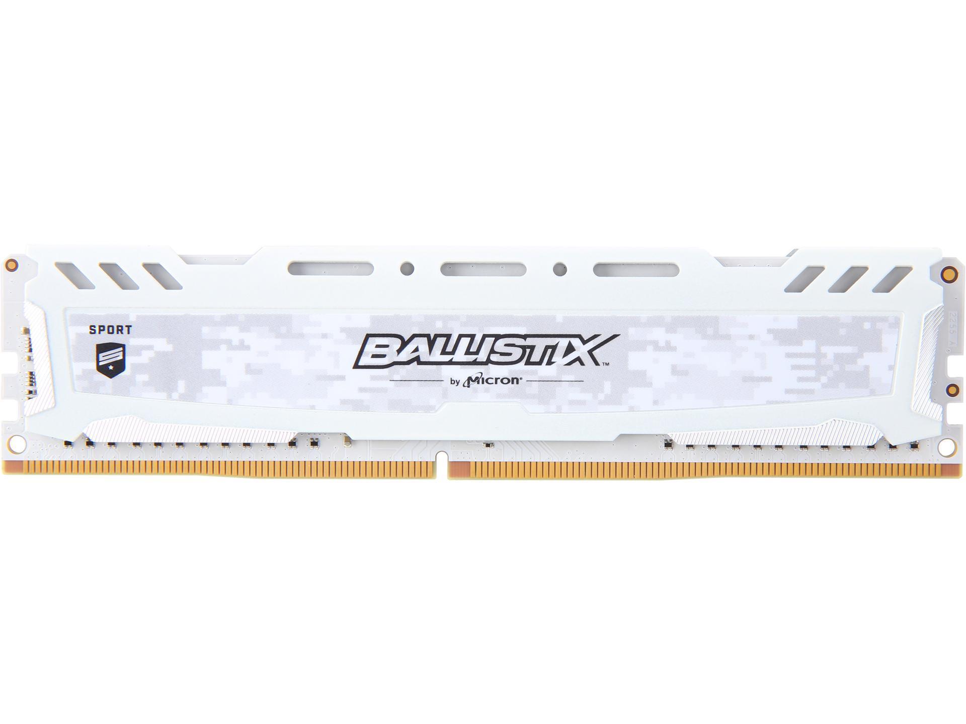 RAM Crucial Ballistix Sport LT 8GB (1x8) DDR4-3200 CL16 (BLS8G4D32AESCK) slide image 0