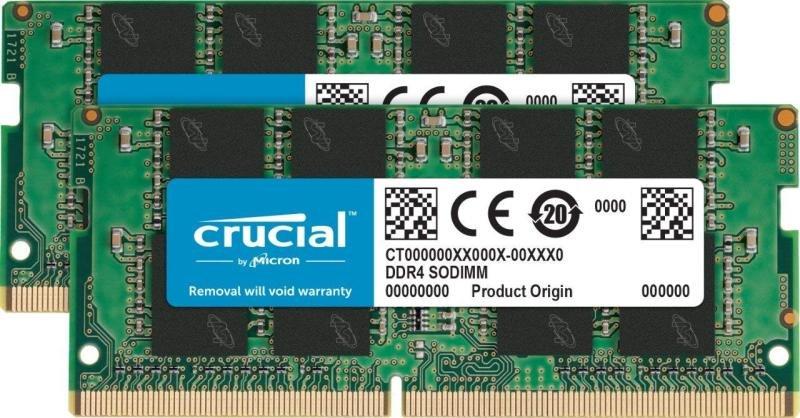 RAM Crucial CT2K8G4SFS832A 16GB (2x8) DDR4-3200 SODIMM CL22 (CT2K8G4SFS832A) slide image 0