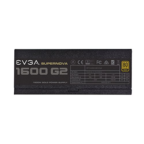 Nguồn máy tính EVGA SuperNOVA 1600 G2 1600W 80+ Gold ATX slide image 2