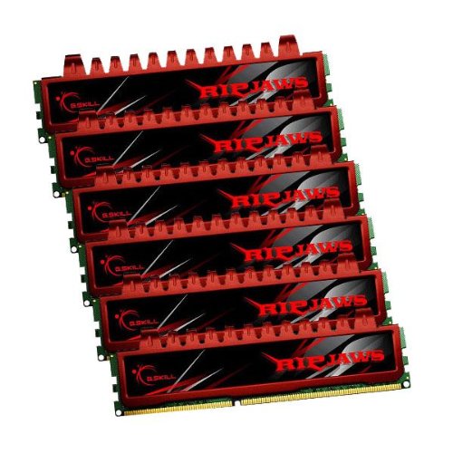 RAM G.Skill Ripjaws 24GB (6x4) DDR3-1600 CL9 (F3-12800CL9T2-24GBRL) slide image 0