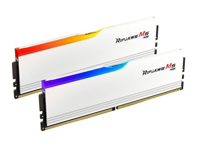 RAM G.Skill Ripjaws M5 RGB 32GB (2x16) DDR5-5200 CL40 (F5-5200J4040A16GX2-RM5RW) slide image 0