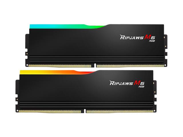 RAM G.Skill Ripjaws M5 RGB 32GB (2x16) DDR5-5600 CL46 (F5-5600J4645A16GX2-RM5RK) slide image 1