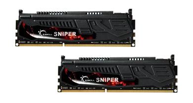 RAM G.Skill Sniper Low Voltage 8GB (2x4) DDR3-1600 CL9 (F3-12800CL9D-8GBSR2) slide image 0