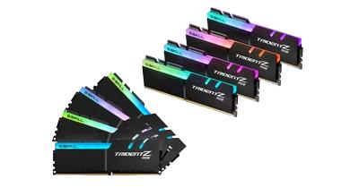 RAM G.Skill Trident Z RGB 64GB (8x8) DDR4-4000 CL18 (F4-4000C18Q2-64GTZR) slide image 0
