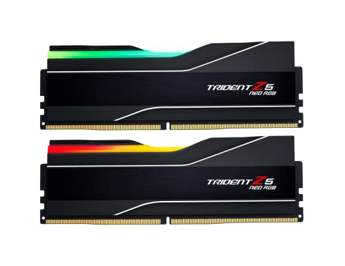 RAM G.Skill Trident Z5 Neo RGB 96GB (2x48) DDR5-5600 CL40 (F5-5600J4040D48GX2-TZ5NR) slide image 0