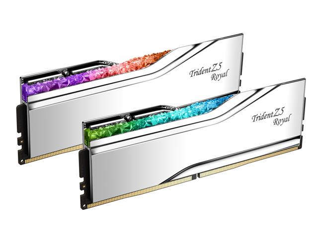 RAM G.Skill Trident Z5 Royal 64GB (2x32) DDR5-6400 CL32 (F5-6400J3239G32GX2-TR5S) slide image 0