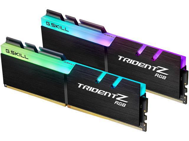 RAM G.Skill TridentZ RGB 16GB (2x8) DDR4-4800 CL19 (F4-4800C19D-16GTZRC) slide image 0