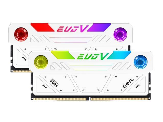 RAM GeIL EVO V RGB 32GB (2x16) DDR5-6400 CL38 (GESW532GB6400C38ADC) slide image 0