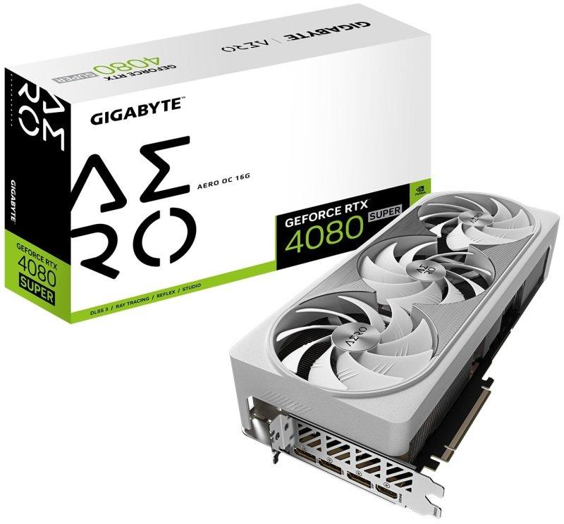 Card đồ họa Gigabyte AERO OC GeForce RTX 4080 SUPER 16GB slide image 0