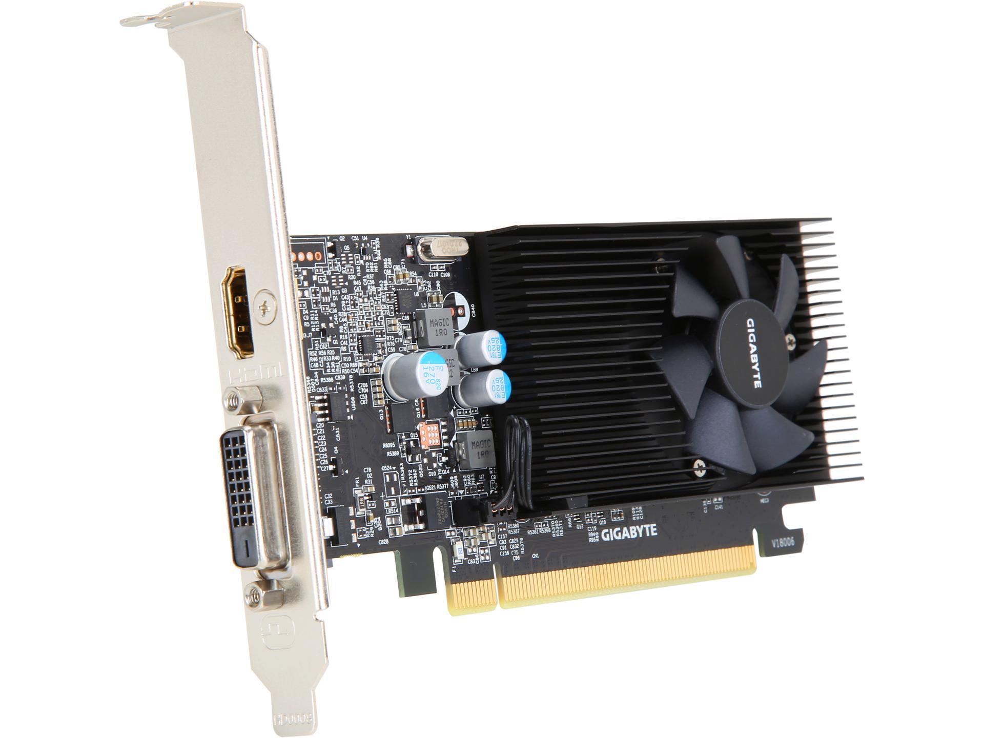 Card đồ họa Gigabyte GV-N1030D4-2GL GeForce GT 1030 DDR4 2GB slide image 0