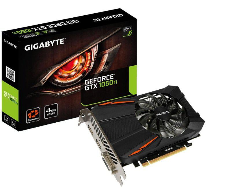 Card đồ họa Gigabyte GV-N105TD5-4GD GeForce GTX 1050 Ti 4GB slide image 3