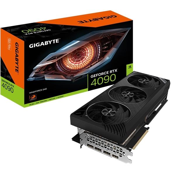 Card đồ họa Gigabyte WINDFORCE GeForce RTX 4090 24GB slide image 0