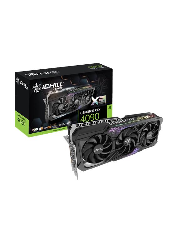 Card đồ họa Inno3D iChill X3 GeForce RTX 4090 24GB slide image 0