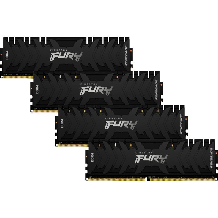 RAM Kingston FURY Renegade 32GB (4x8) DDR4-3200 CL16 (KF432C16RBK4/32) slide image 0
