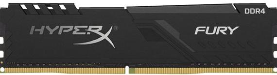 RAM Kingston HyperX Fury 128GB (4x32) DDR4-3600 CL18 (HX436C18FB3K4/128) slide image 1