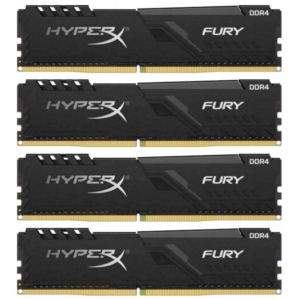 RAM Kingston HyperX Fury 128GB (4x32) DDR4-3600 CL18 (HX436C18FB3K4/128) slide image 0