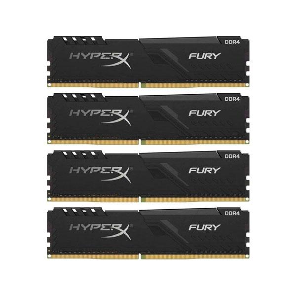 RAM Kingston HyperX Fury 32GB (4x8) DDR4-2666 CL16 (HX426C16FB3K4/32) slide image 2
