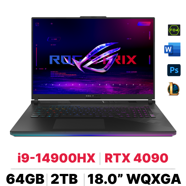 Laptop Asus Gaming ROG Strix SCAR 18 G834JYR-R6011W slide image 0
