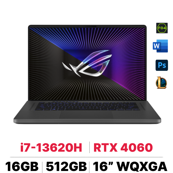 Laptop Asus Gaming ROG Zephyrus G16 GU603VV-N4022W slide image 0