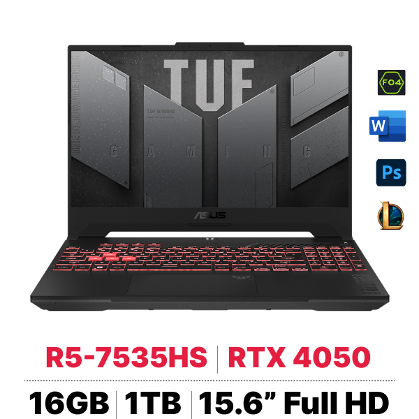Laptop Asus TUF Gaming A15 FA507NU-LP131W slide image 0