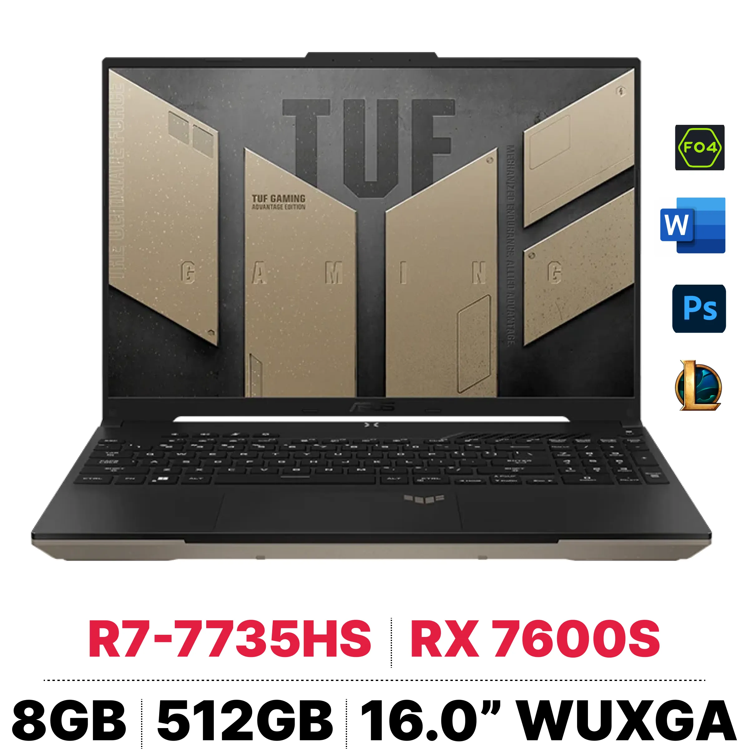 Laptop Asus TUF Gaming A16 Advantage Edition FA617NS-N3486W slide image 0