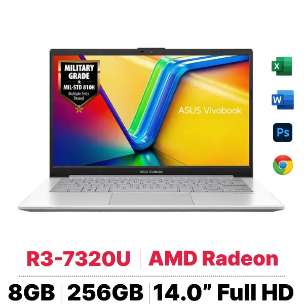 Laptop Asus VivoBook Go 14 E1404FA-NK113W slide image 0