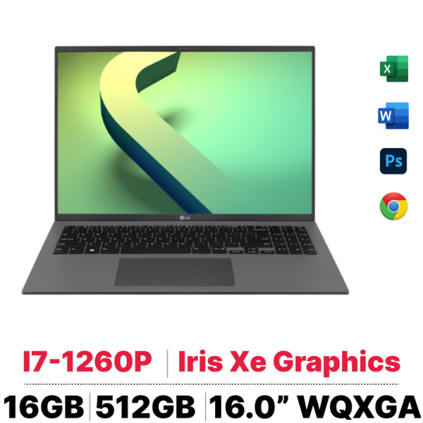 Laptop LG Gram 2022 16Z90Q-G.AH76A5 slide image 0